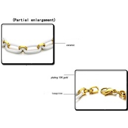 Stable Quality Female Tungsten Ceramic Bracelet