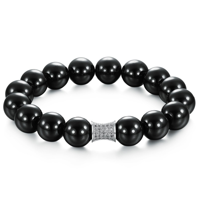 World-Wide Renown Black Tungsten Ceramic Bracelet World-Wide Renown Black Tungsten Ceramic Bracelet