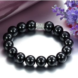 World-Wide Renown Black Tungsten Ceramic Bracelet