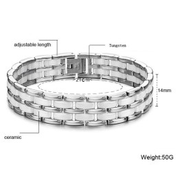 Quality And Quantity Assured Female Fashion Tungsten Ceramic Bracelet
