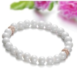 Easy To Use Tungsten Ceramic Bracelet With Beads