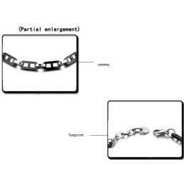 Excellent Quality Female Black Tungsten Ceramic Bracelet