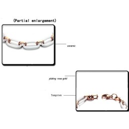Selling Well All Over The World Female Tungsten Ceramic Bracelet