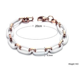 Selling Well All Over The World Female Tungsten Ceramic Bracelet