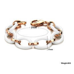 Quality And Quantity Assured Female Tungsten Ceramic Bracelet