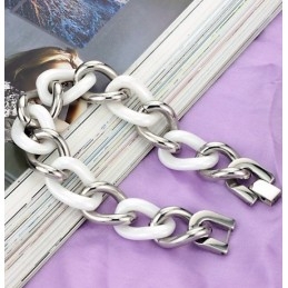 Quality And Quantity Assured White Tungsten Ceramic Bracelet