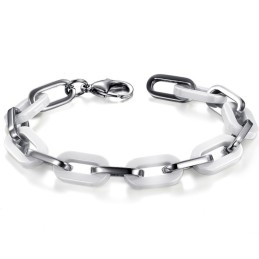 Excellent Quality Female White Tungsten Ceramic Bracelet