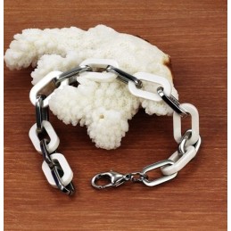 Excellent Quality Female White Tungsten Ceramic Bracelet