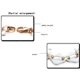 High Quality White Tungsten Ceramic Bracelet