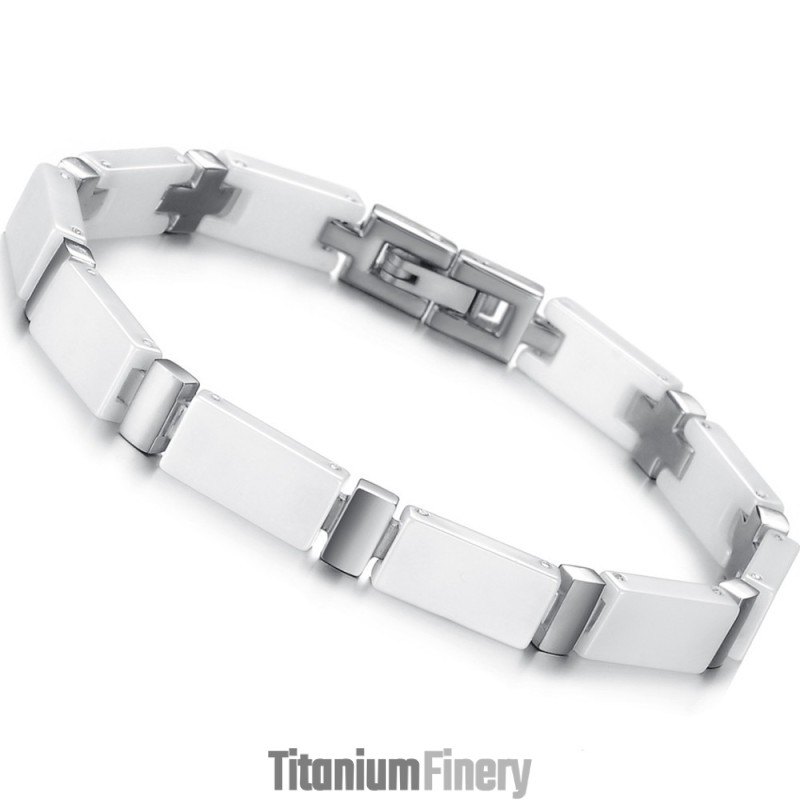 Quality And Quantity Assured White Tungsten Ceramic Bracelet Quality And Quantity Assured White Tungsten Ceramic Bracelet
