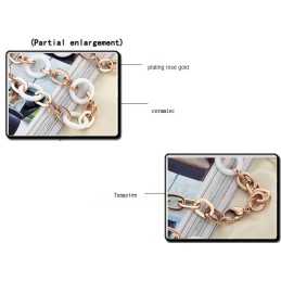 To Have A Long Story Tungsten Ceramic Necklace