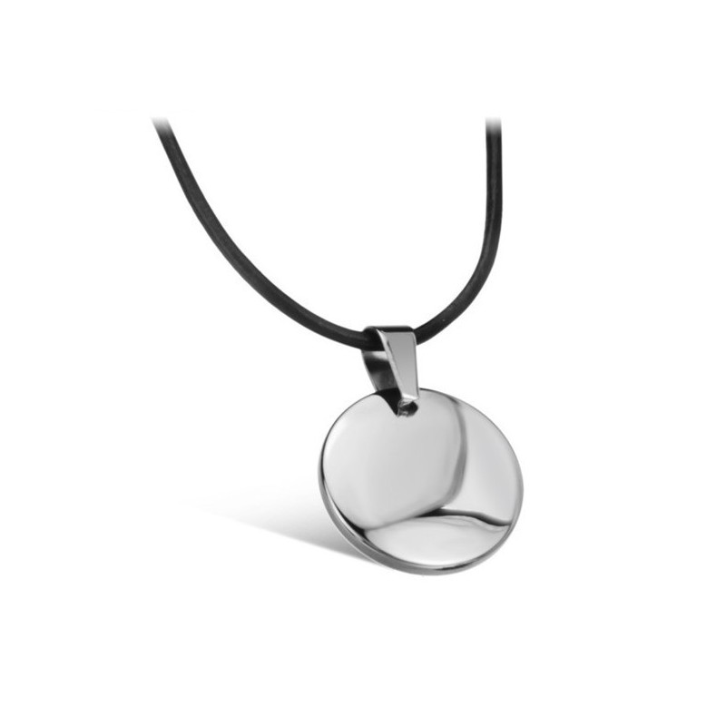 High Quality Round Tungsten Ceramic Necklace