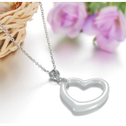 Quality And Quantity Assured Female Sweetheart Tungsten Ceramic Necklace