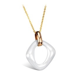 Durable In Use Female Tungsten Ceramic Necklace