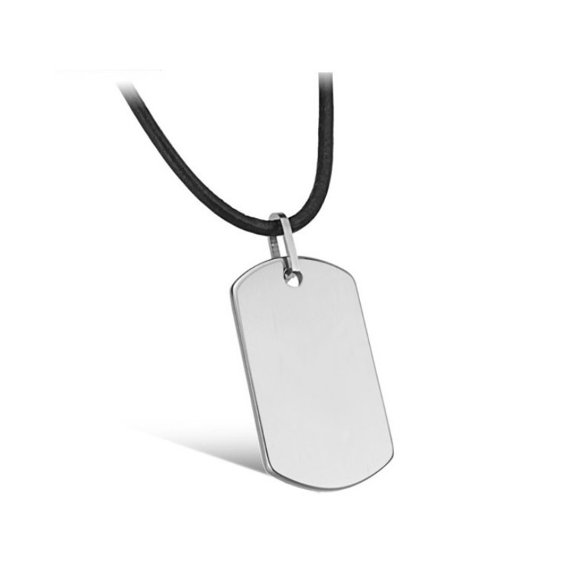 Dependable Performance Male Tungsten Ceramic Necklace