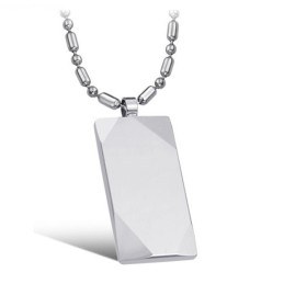 Selling Well All Over The World Male Tungsten Ceramic Necklace