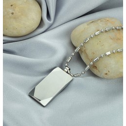 Selling Well All Over The World Male Tungsten Ceramic Necklace