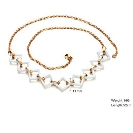 Dependable Performance Tungsten Ceramic Necklace