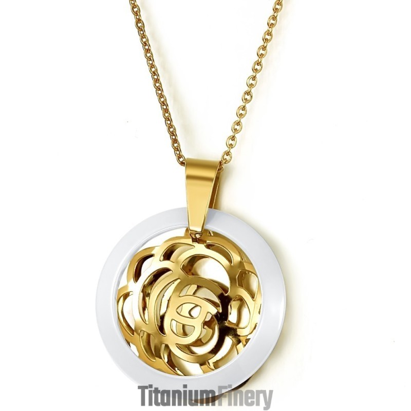 Stable Quality Female Tungsten Ceramic Necklace Stable Quality Female Tungsten Ceramic Necklace