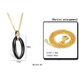 Easy To Use Female Tungsten Ceramic Necklace
