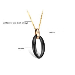 Easy To Use Female Tungsten Ceramic Necklace