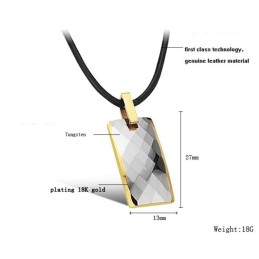 The Queen Of Quality Tungsten Ceramic Necklace