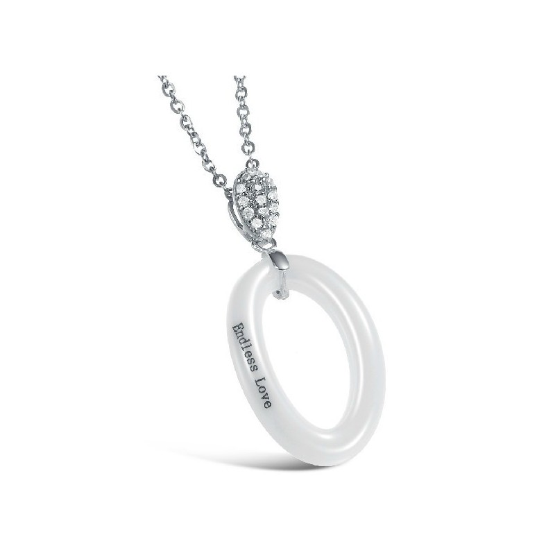 Quality And Quantity Assured Concise Tungsten Ceramic Necklace Quality And Quantity Assured Concise Tungsten Ceramic Necklace