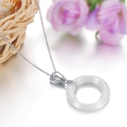 High Quality Female Tungsten Ceramic Necklace