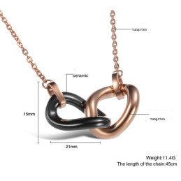 Wide Varieties Tungsten Ceramic Necklace
