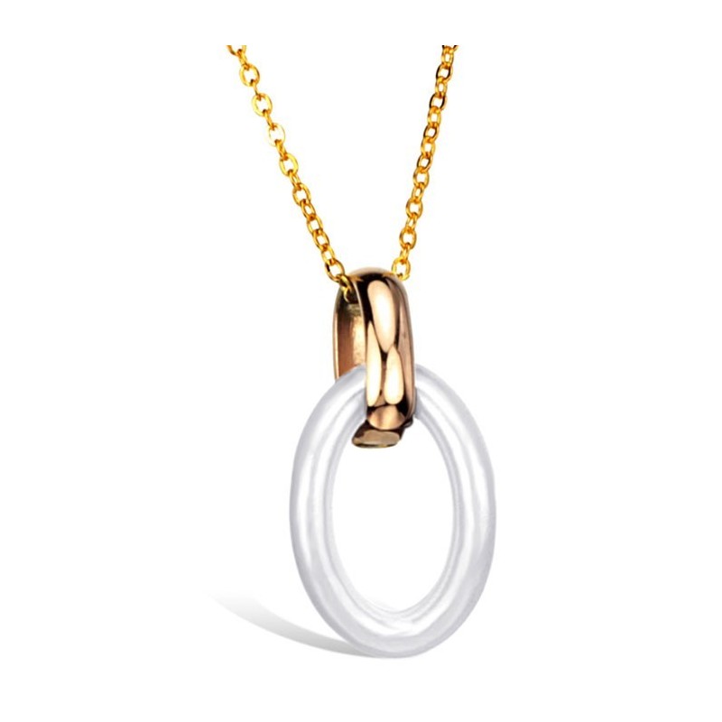 Stable Quality Female Tungsten Ceramic Necklace Stable Quality Female Tungsten Ceramic Necklace