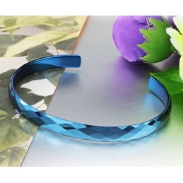 Dependable Performance Blue Tungsten Ceramic Bangle