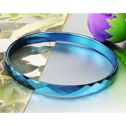 Quality And Quantity Assured Blue Tungsten Ceramic Bangle