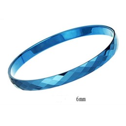 Quality And Quantity Assured Blue Tungsten Ceramic Bangle
