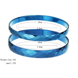 Quality And Quantity Assured Blue Tungsten Ceramic Bangle