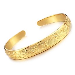High Quality Female 18K Gold-Plated Bangle