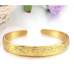 High Quality Female 18K Gold-Plated Bangle