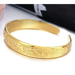 High Quality Female 18K Gold-Plated Bangle