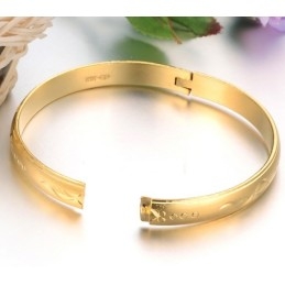 High Quality Female 18K Gold-Plated Bangle