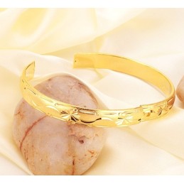 Reliable Quality Female 18K Gold-Plated Bangle