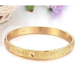 Quality And Quantity Assured 18K Gold-Plated Bangle