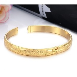 Quality And Quantity Assured 18K Gold-Plated Bangle