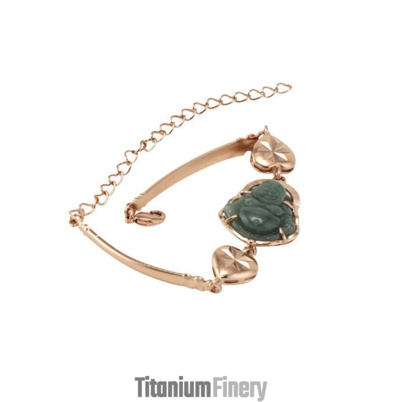 Reliable Quality The Jade Buddha 18K Gold-Plated Bracelet