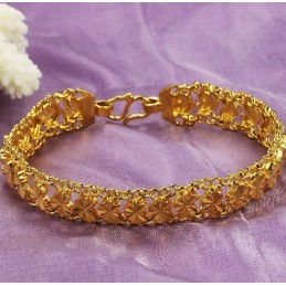 Stable Quality Female Sweetheart 18K Gold-Plated Bracelet
