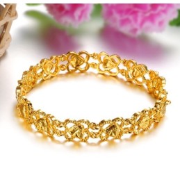 High Quality Female Sweetheart 18K Gold-Plated Bracelet