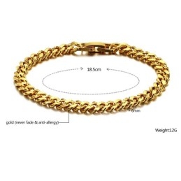 Reliable Quality Female Scrub 18K Gold-Plated Bracelet