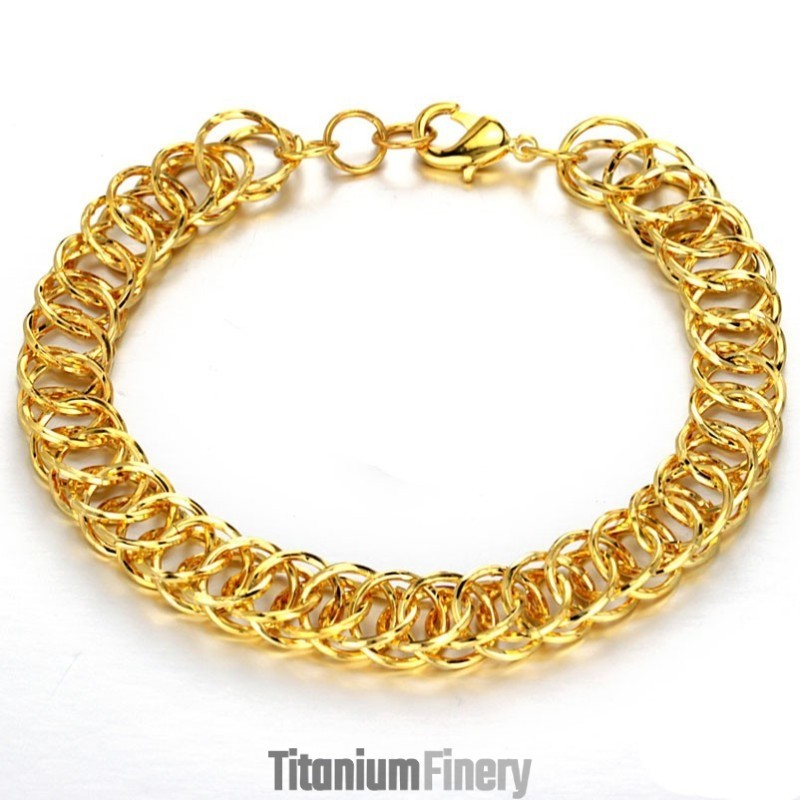 High Quality Female 18K Gold-Plated Bracelet High Quality Female 18K Gold-Plated Bracelet