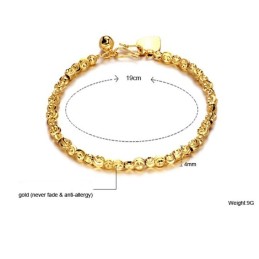 Quality And Quantity Assured Female 18K Gold-Plated Bracelet