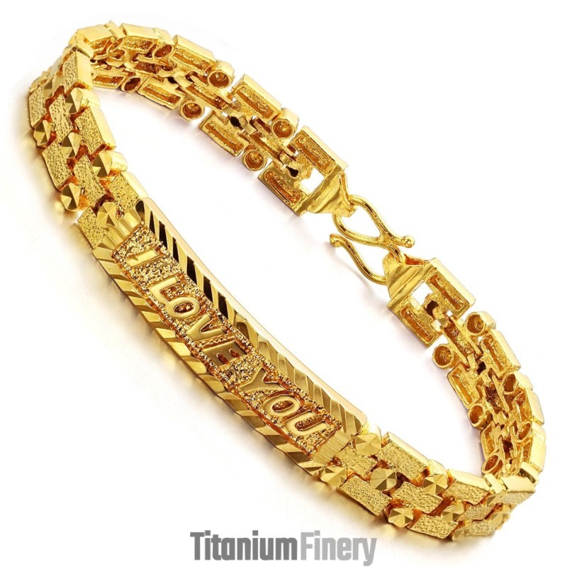 High Quality Female 18K Gold-Plated Bracelet High Quality Female 18K Gold-Plated Bracelet