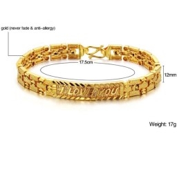 High Quality Female 18K Gold-Plated Bracelet