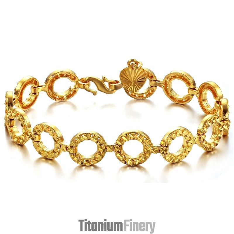 Stable Quality Female 18K Gold-Plated Bracelet Stable Quality Female 18K Gold-Plated Bracelet